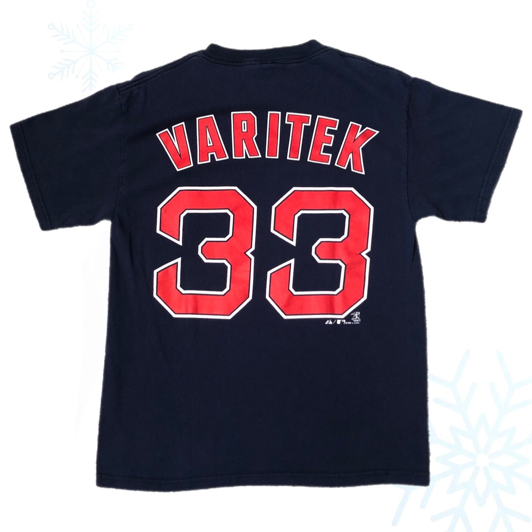 2008 MLB Boston Red Jason Varitek Jersey T-Shirt (M)