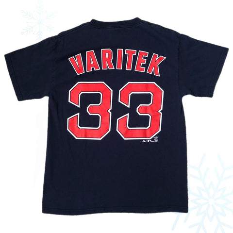 2008 MLB Boston Red Jason Varitek Jersey T-Shirt (M)