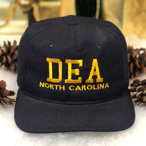 Vintage DEA Drug Enforcement Agency North Carolina Police YoungAn Wool Snapback Hat