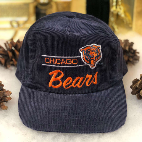 Vintage NFL Chicago Bears Annco Corduroy Snapback Hat