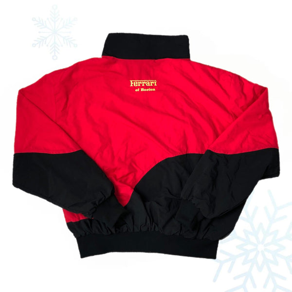 Vintage 1997 Grand Prix du Canada Gaston Andrey Motorsports Ferrari Boston Windbreaker Jacket (XL)