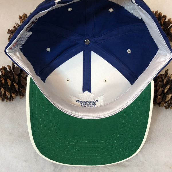 Vintage Deadstock NWT NHL Toronto Maple Leafs CCM American Needle Twill Snapback Hat