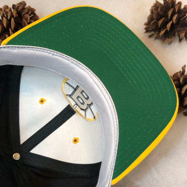 Vintage Deadstock NWT NHL Boston Bruins CCM American Needle Twill Snapback Hat