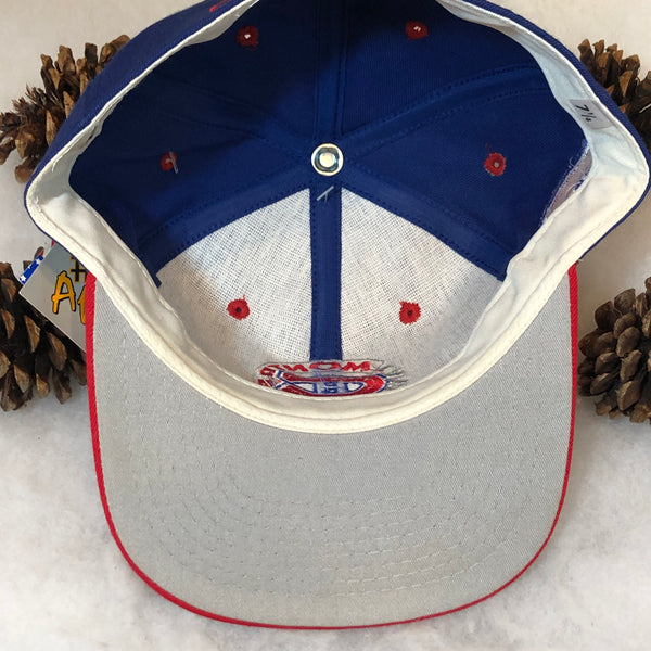 Vintage Deadstock NWT NHL Montreal Canadiens #1 Apparel Wool Fitted Hat 7 1/4