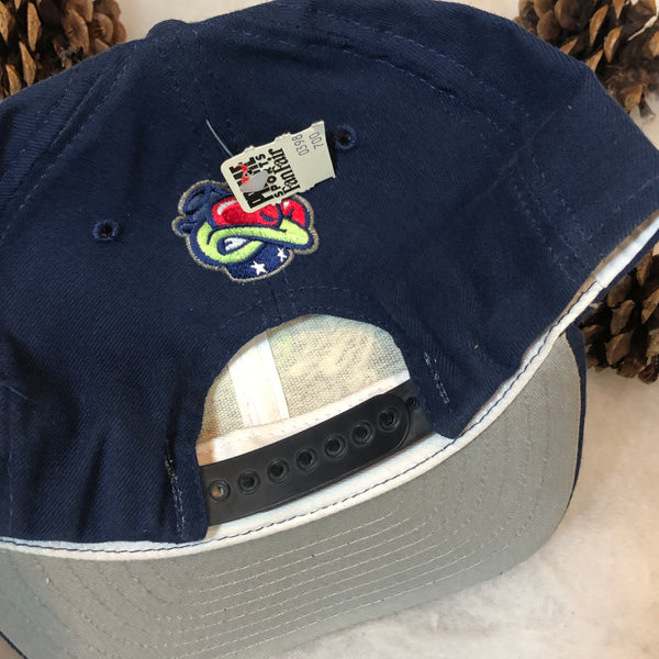 Vintage Deadstock NWT NHL Columbus Blue Jackets New Era Wool Snapback Hat