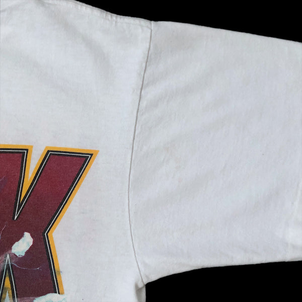 Vintage IHL Chicago Wolves "The Puck Stops Here" Big Ball Sports T-Shirt (M)