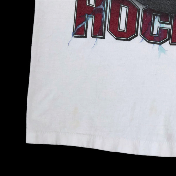 Vintage IHL Chicago Wolves "The Puck Stops Here" Big Ball Sports T-Shirt (M)