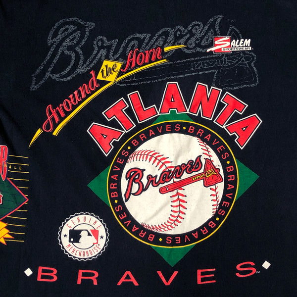 Vintage 1992 MLB Atlanta Braves Salem Sportswear T-Shirt (XL)