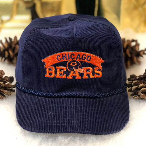 Vintage NFL Chicago Bears Corduroy Nissin Cap Strapback Hat