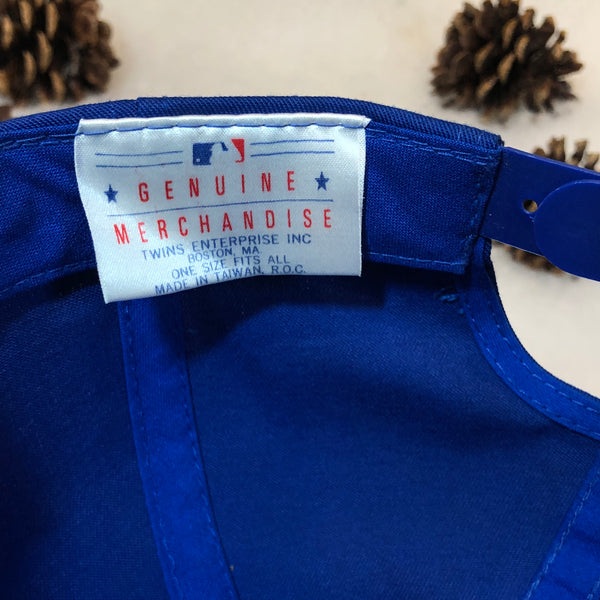 Vintage MLB Chicago Cubs Twins Enterprise Bar Line Twill Snapback Hat