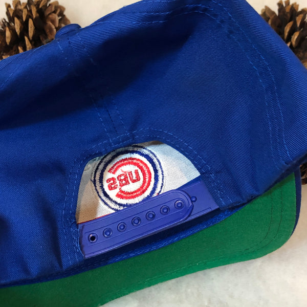 Vintage MLB Chicago Cubs Twins Enterprise Bar Line Twill Snapback Hat