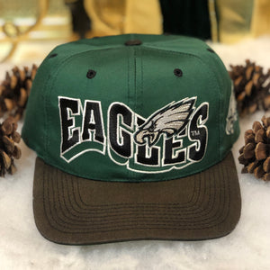 Vintage NFL Philadelphia Eagles The G Cap Wave Twill Snapback Hat