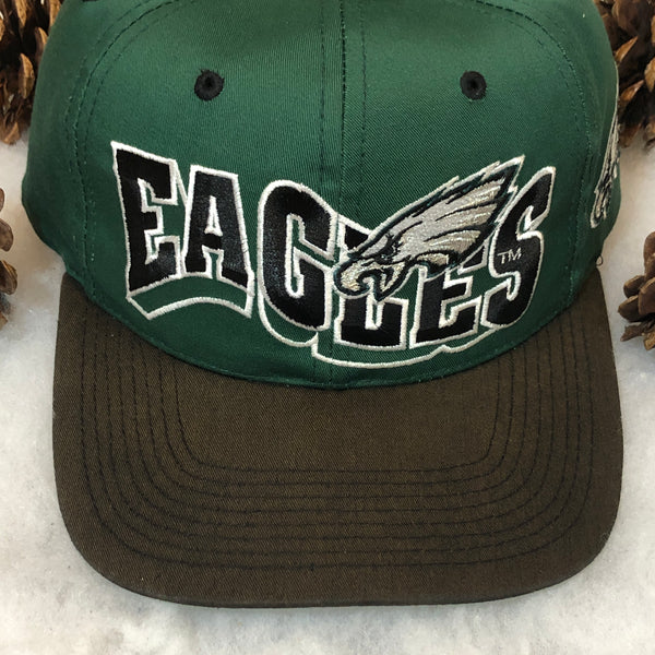 Vintage NFL Philadelphia Eagles The G Cap Wave Twill Snapback Hat