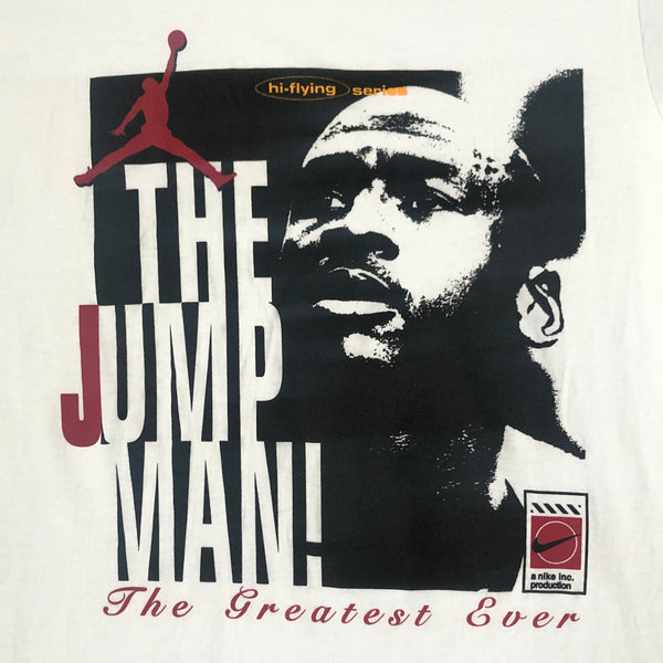 Vintage NBA Michael Jordan Chicago Bulls "The Jump Man!" Nike T-Shirt (M)