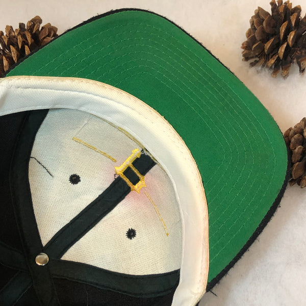 Vintage MLB Pittsburgh Pirates The Game Split Bar Wool Snapback Hat