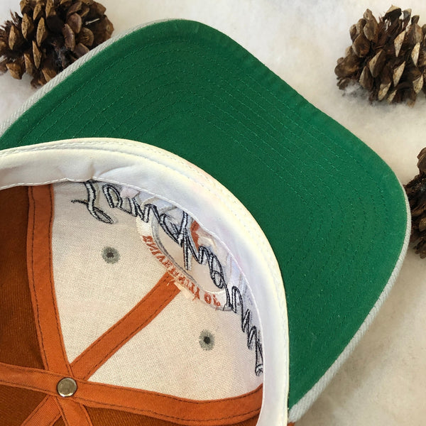 Vintage NCAA Texas Longhorns The Game Circle Logo Wool Snapback Hat