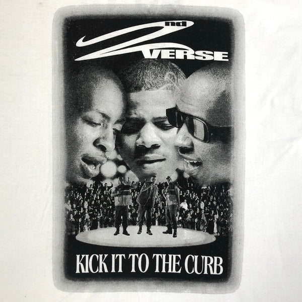 Vintage 90s 2nd Verse Kick It To The Curb 1994 Tour Houston Hip Hop Rap R&B Big Moe T-Shirt (XXL)