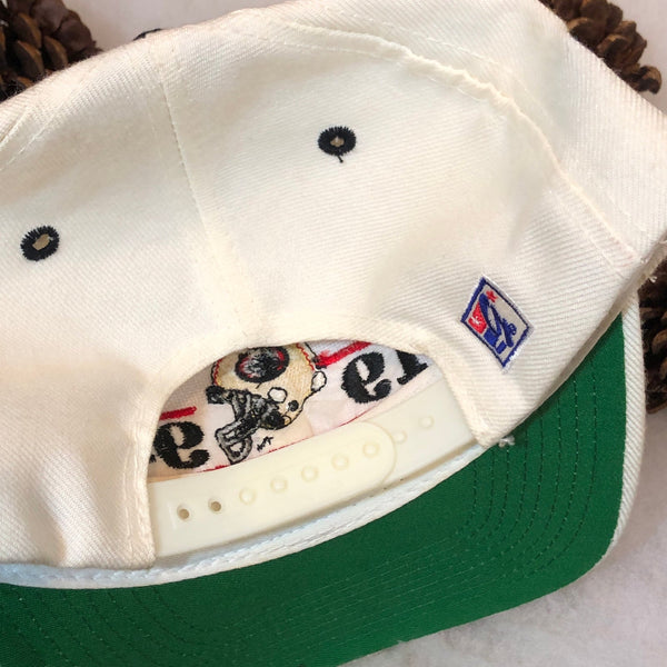 Vintage NFL San Francisco 49ers 1994 NFC Champions Super Bowl XXIX The Game Split Bar Wool Snapback Hat