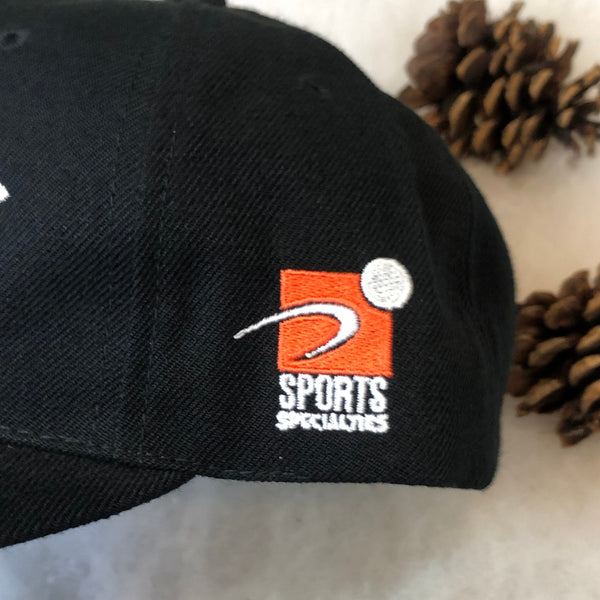 Vintage Deadstock NWOT NFL Cincinnati Bengals Sports Specialties Plain Logo Wool Snapback Hat