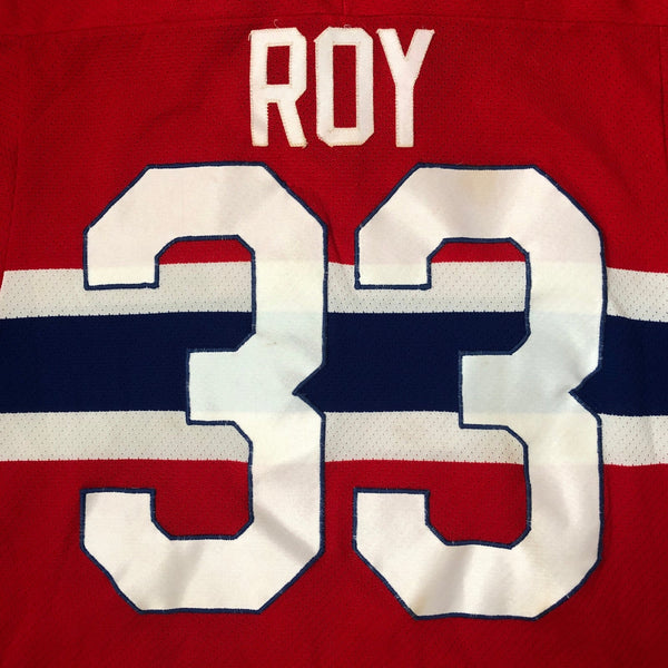 Vintage NHL Montreal Canadiens Patrick Roy CCM Hockey Jersey (S)