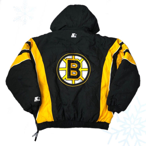 Vintage NHL Boston Bruins Starter Puffer Jacket (XL)