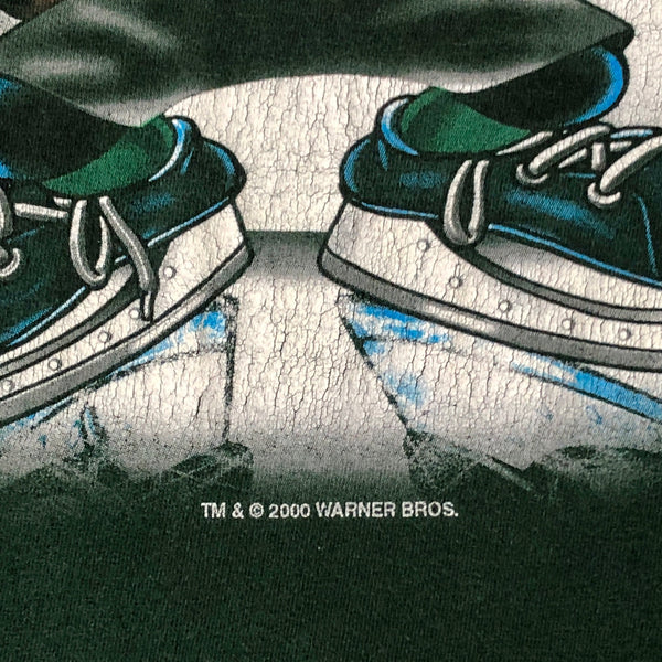 Vintage 2000 NHL Minnesota Wild Looney Tunes Taz T-Shirt (XL)