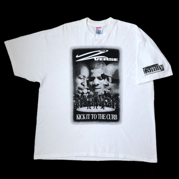 Vintage 90s 2nd Verse Kick It To The Curb 1994 Tour Houston Hip Hop Rap R&B Big Moe T-Shirt (XXL)
