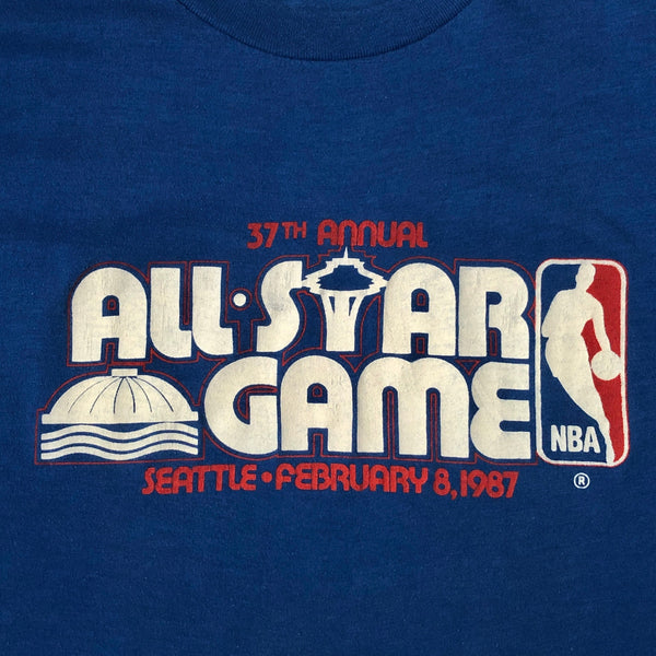 Vintage 1987 NBA All-Star Game Seattle T-Shirt (S/M)