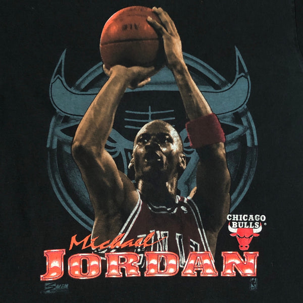 Vintage NBA Chicago Bulls Michael Jordan Salem Sportswear T-Shirt (L)