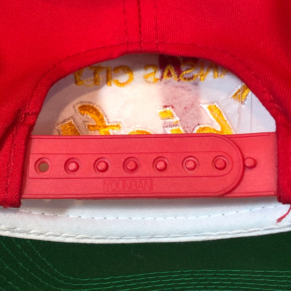 Vintage Deadstock NWOT NFL Kansas City Chiefs Sports Specialties Twill Snapback Hat