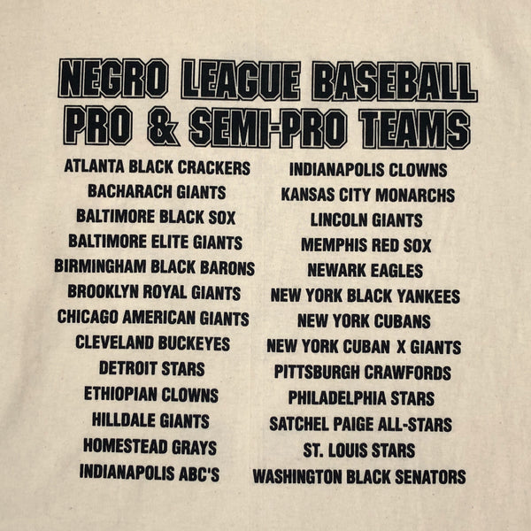 Vintage Deadstock NWT Negro Leagues Baseball Museum T-Shirt (XL)