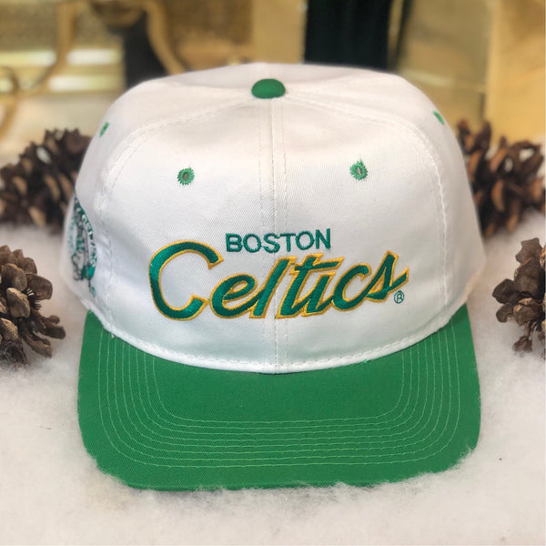 Vintage NBA Boston Celtics Sports Specialties Script Twill Snapback Hat