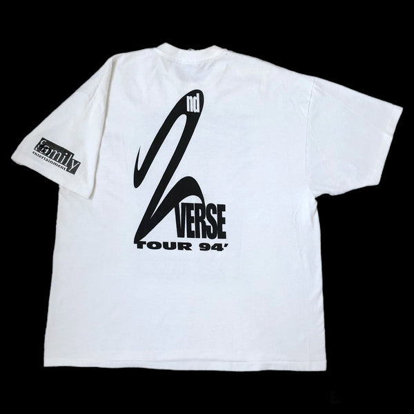 Vintage 90s 2nd Verse Kick It To The Curb 1994 Tour Houston Hip Hop Rap R&B Big Moe T-Shirt (XXL)