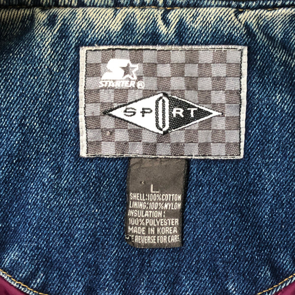 Vintage Starter Sport Denim Jacket (L)