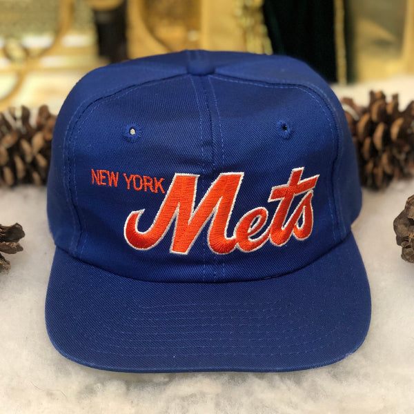 Vintage MLB New York Mets Twins Enterprise Twill Snapback Hat