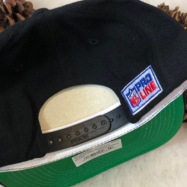 Vintage Deadstock NWOT NFL Cincinnati Bengals Sports Specialties Plain Logo Wool Snapback Hat