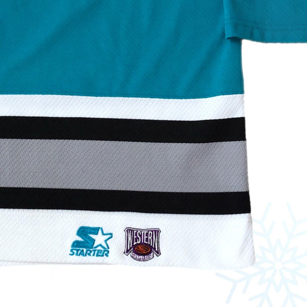Vintage NHL San Jose Sharks Starter Jersey (L)