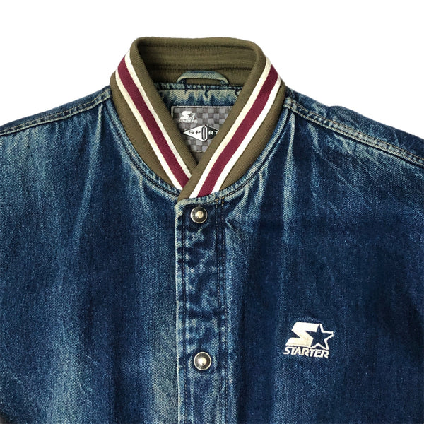 Vintage Starter Sport Denim Jacket (L)