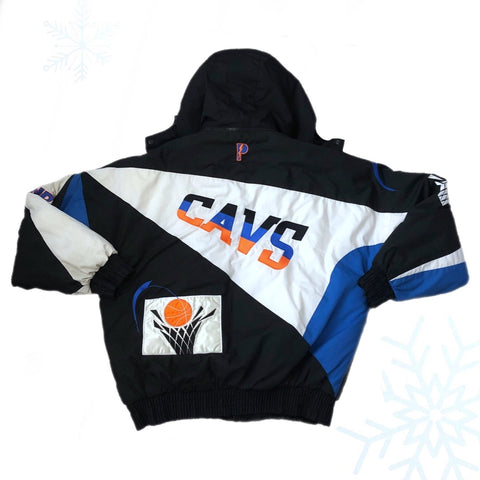 Vintage NBA Cleveland Cavaliers Pro Player Puffer Jacket (L)