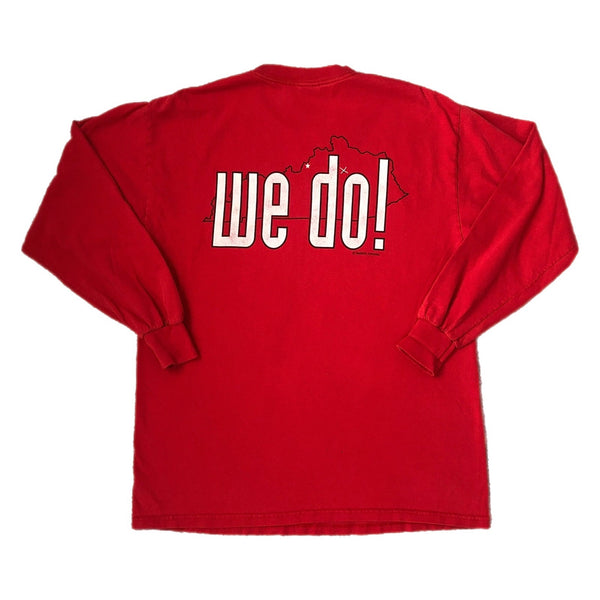 Vintage NCAA Louisville Cardinals “got Pitino?” Rick Pitino College Basketball Long Sleeve Shirt (L)