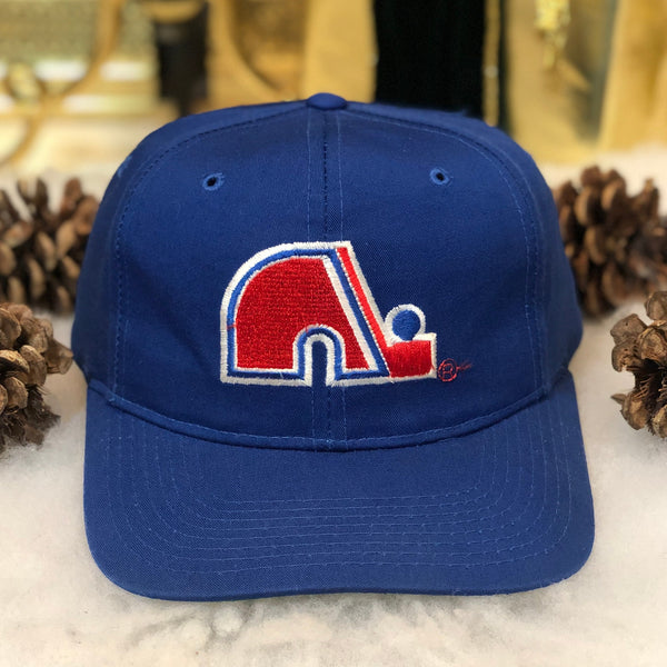Vintage NHL Quebec Nordiques Starter Twill Snapback Hat