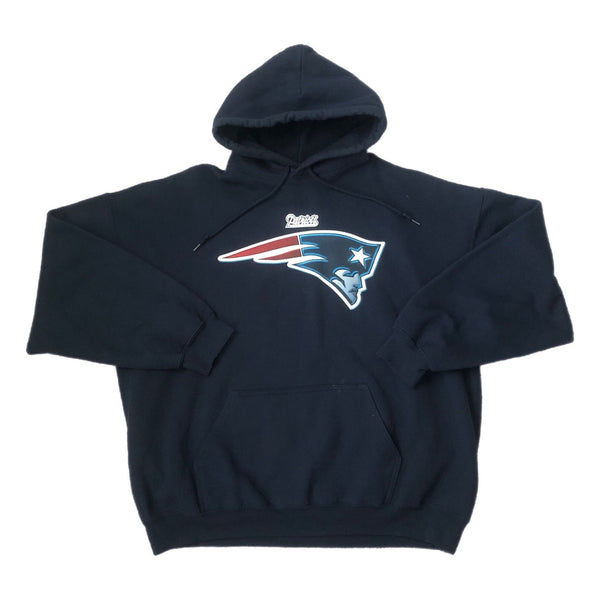 Vintage NFL New England Patriots Hoodie Sweatshirt (XXL)