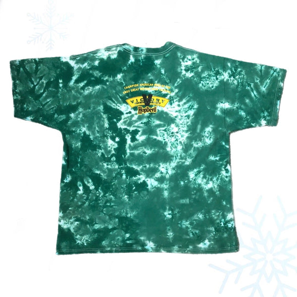 Vintage Victory Brewing HopDevil Ale Tie-Dye All Over Print T-Shirt (XXL)