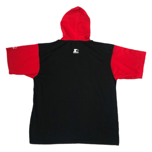 Vintage NBA Chicago Bulls Starter Bubble Script T-Shirt Hoodie (L)