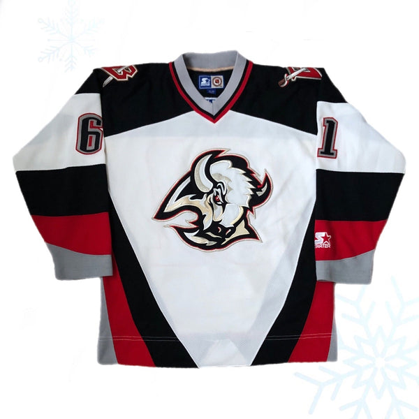 Vintage NHL Buffalo Sabres Maxim Afinogenov Starter Jersey (S/M)