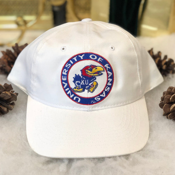 Vintage NCAA Kansas Jayhawks Annco Twill Snapback Hat
