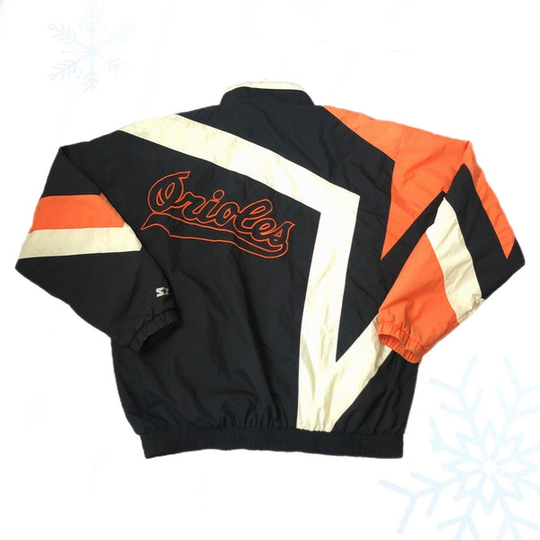 Vintage MLB Baltimore Orioles Starter Windbreaker Jacket (XL)