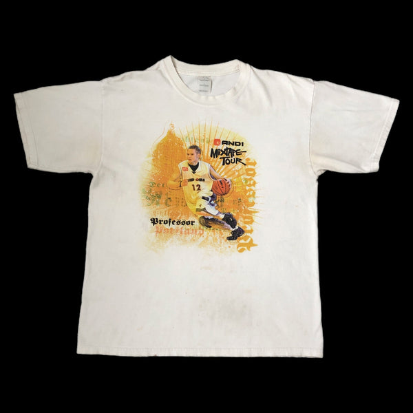 Vintage AND1 Mixtape Tour The Professor T-Shirt (L)