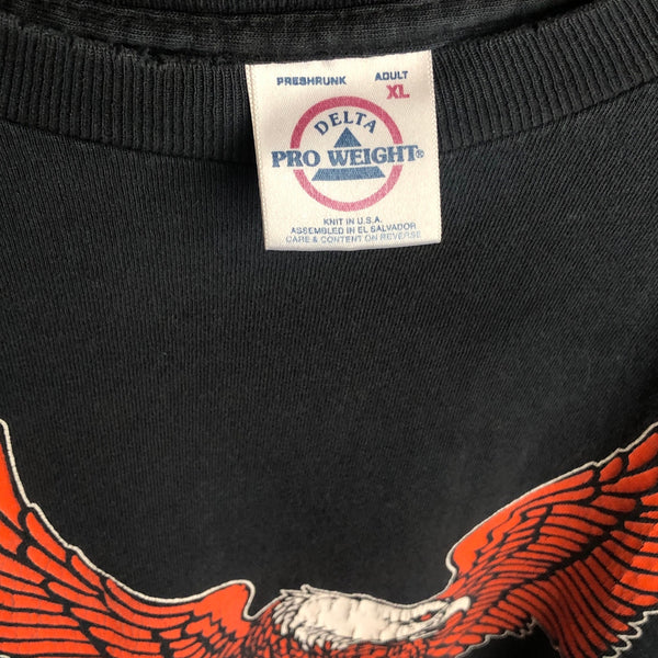 Vintage Witch City Salem Massachusetts Harley-Davidson Parody Long Sleeve Shirt (XL)
