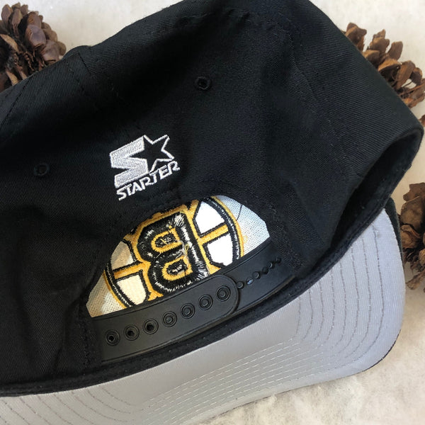 Vintage NHL Boston Bruins Starter Twill Snapback Hat